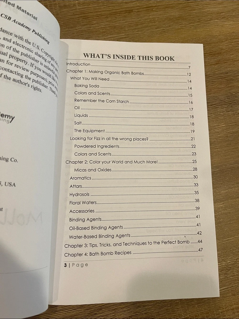 Organic Bath & Body Book
